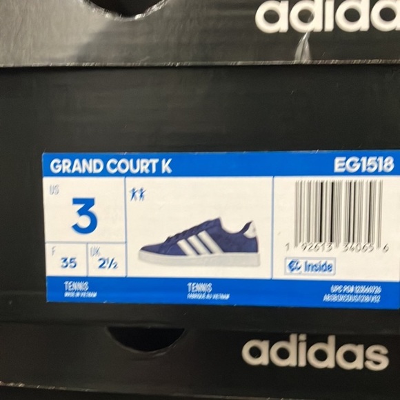 adidas neo Grand Court K Blue EG1518 big kids - Picture 11 of 13